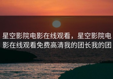 星空影院电影在线观看，星空影院电影在线观看免费高清我的团长我的团